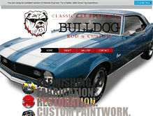 Tablet Screenshot of bulldogrodcustom.com